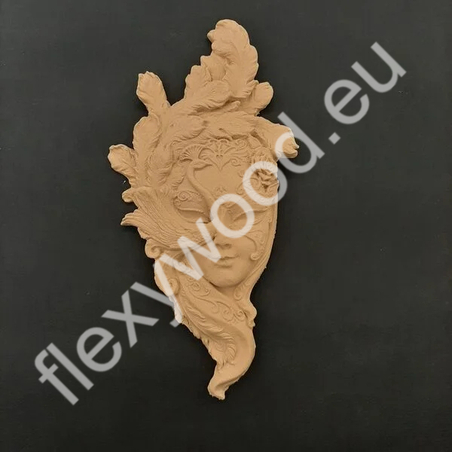 2993-Декоративна-маска-14см.-х-30см.