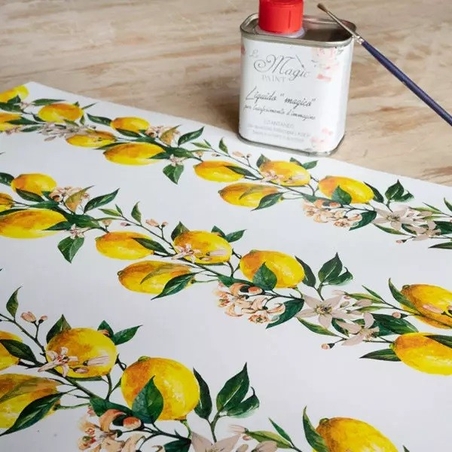 Хартия за трансфер Magic paint Фантазия Лимонов гирлянд