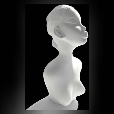 Гипсов бюст Зора 12 см