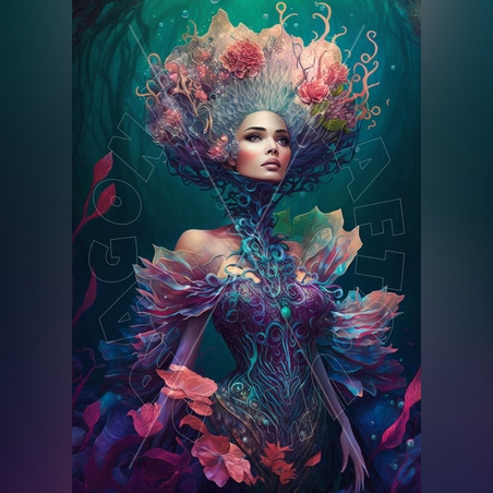 Кралицата на рифа А3 Dragonfly Crafts