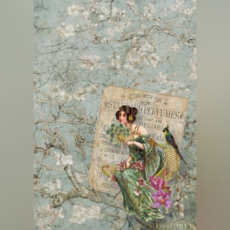 Декупажна хартия Decoupage Queen А3-DQ7