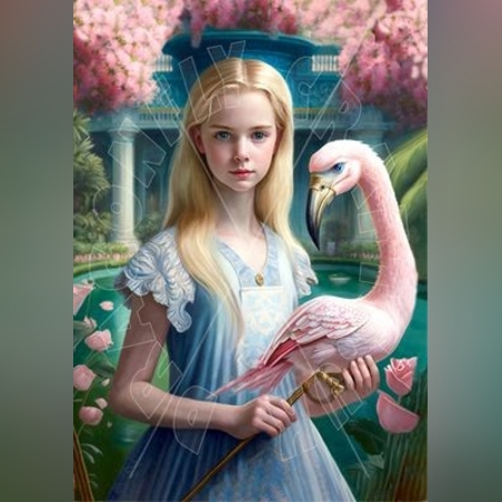 Любопитната Алиса-7 А3 Dragonfly Crafts