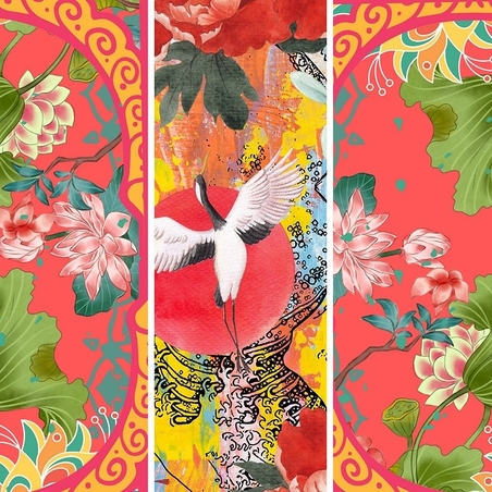 декупажна хартия MADE BY MARLEY Fly my pretty