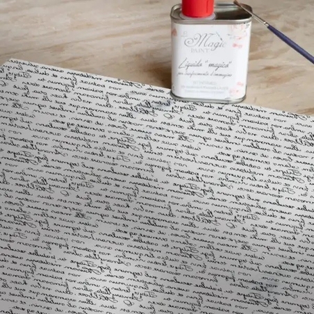 Хартия за трансфер Magic paint Винтидж Елегантна калиграфия