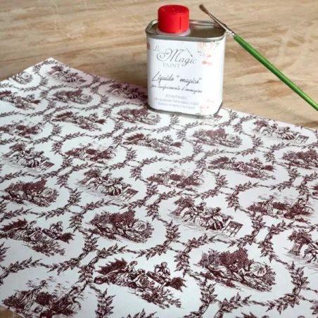 Хартия за трансфер Magic paint TOILE DE JOUY бордо