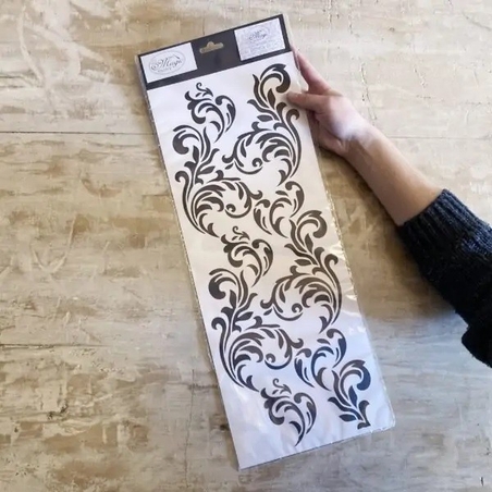 Шаблон Бароков бордюр Magic Paint 50×20 см