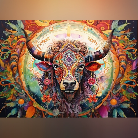 Рисуван Бик А3 Dragonfly Crafts