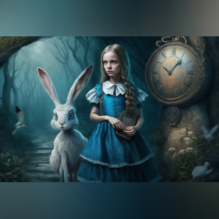 Любопитната Алиса-2 А3 Dragonfly Crafts