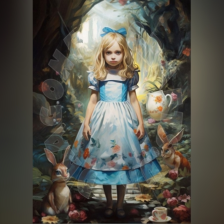 Любопитната Алис-8 А3 Dragonfly Crafts