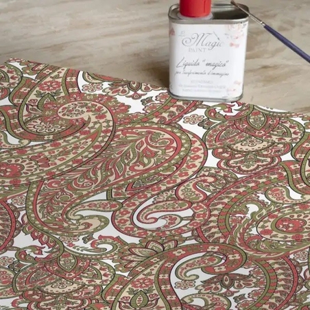 Хартия за трансфер Magic paint PAISLEY Меко