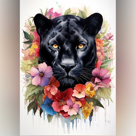 Цветна Пантера А3 Dragonfly Crafts