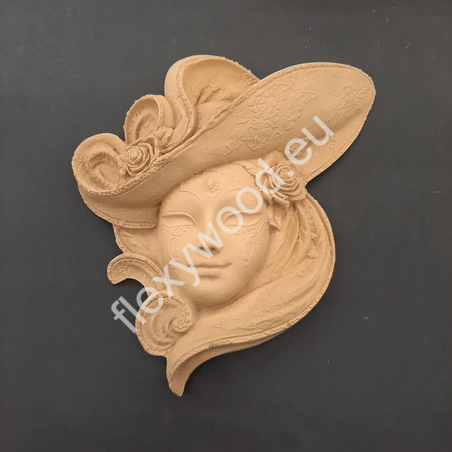 3779-Декоративна-маска-25см.-х-23см.