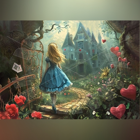 Алиса в замъка-4 А3 Dragonfly Crafts