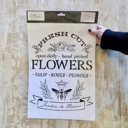 Шаблон Цветна градина Magic Paint 30×42 см