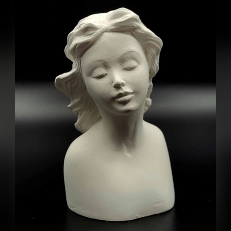 Гипсов бюст Мариан 12 см