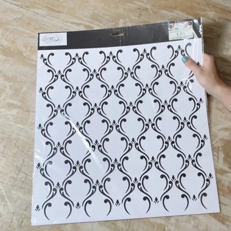 Шаблон Барокова Тапицерия Magic Paint 43×43 см