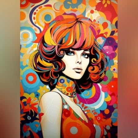 Поп Арт -5 А3 Dragonfly Crafts