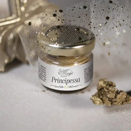 Метална вакса светло злато La Principessa