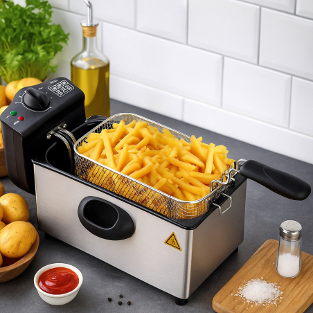 Електрически фритюрник Royalty Line RL-EFT2000