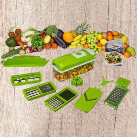 Кухненско ренде за зеле и моркови с контейнер – Nicer Dicer Plus