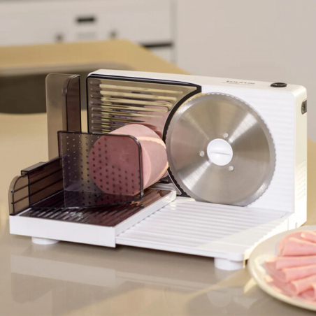 Електрическа резачка Taurus Cutmaster Compact с мощност 100W, 17 см острие от неръждаема стомана и регулируема дебелина на рязане от 1 до 15 мм