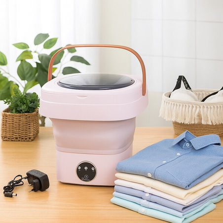 Мини сгъваема пералня с центрофуга – 12 литра