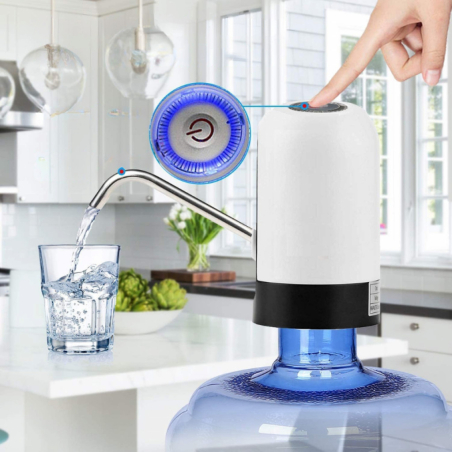Иновативен смарт електрически безжичен презареждащ се диспенсър за вода – удобство и лесна употреба