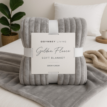 Супер меко одеяло Odyssey Living Golden Fleece