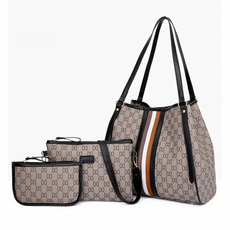 Елегантен комплект дамски чанти 3 в 1, практичен и стилен за различни случаи