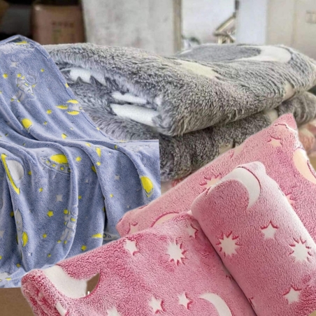 Детско одеяло, светещо в тъмното – уют и забавление за малките деца