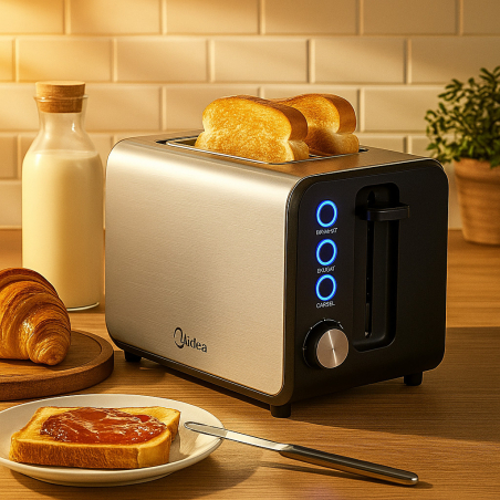 Тостер Midea MT-RW2L20W – бързо и лесно приготвяне на тостове у дома