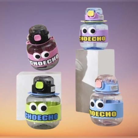 Весела детска бутилка за вода CHOECHO, 700 мл.