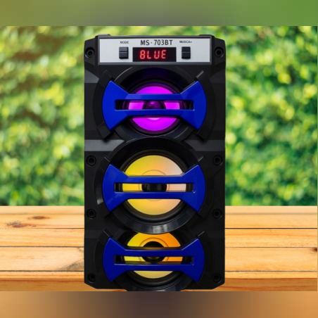 Безжична колонка MS-703BT с Bluetooth – навсякъде с вас