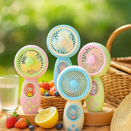 Ръчен USB мини вентилатор, компактен и преносим