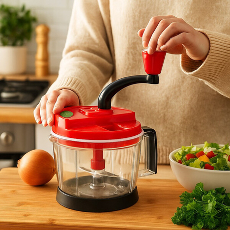 Мултифункционален кухненски чопър 2 литра за рязане и смилане на съставки