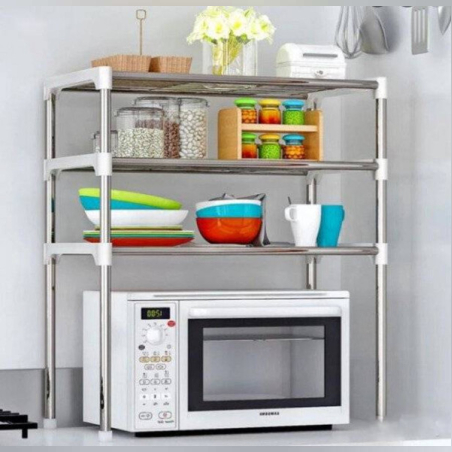 Етажерка за кухня с три рафта – практично решение за съхранение