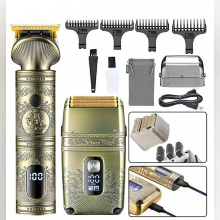 Професионален комплект 3 в 1 VGR V-694 за подстригване и оформяне