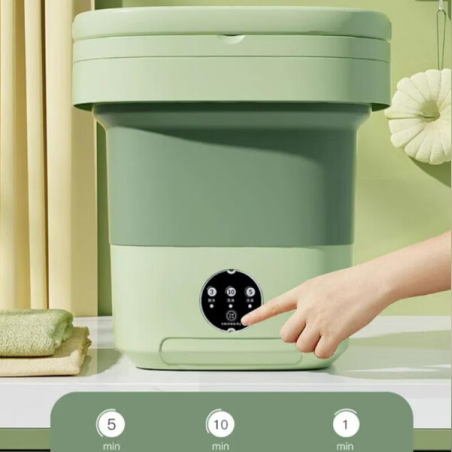 Преносима пералня с горно зареждане