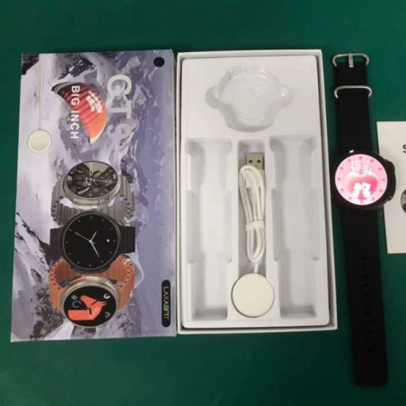 Ultra 9 Смарт Часовник 2024 с безжично зареждане, Bluetooth повиквания и модерен дизайн