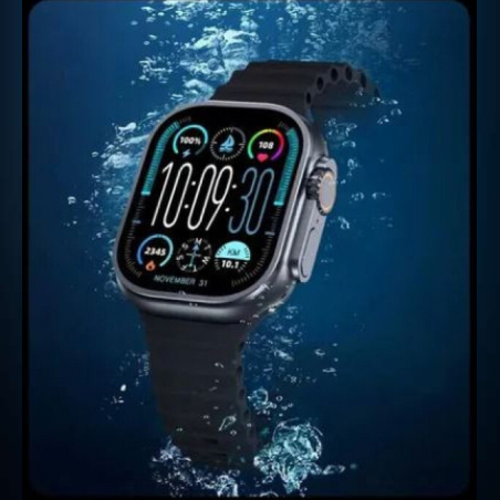 Ultra 9 Смарт Часовник 2024 - Безжично Зареждане, Bluetooth Повиквания