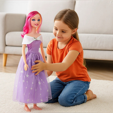 Музикална модна кукла – забавна и интерактивна играчка за деца, съчетава музика и стил