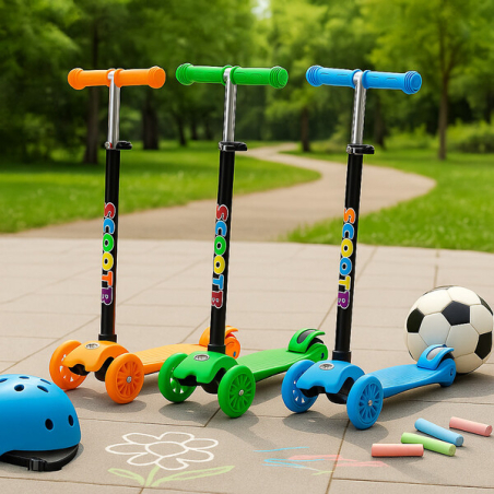 Детски скутер за забавление и активна игра на открито