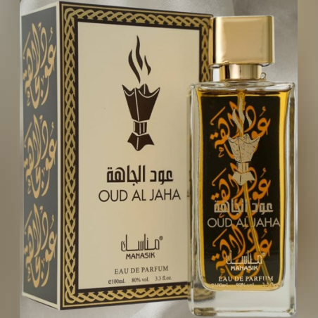 Оригинален арабски унисекс парфюм OUD AL JAHA by MANASIK, 100 мл Eau de Parfum – дълготраен и луксозен аромат