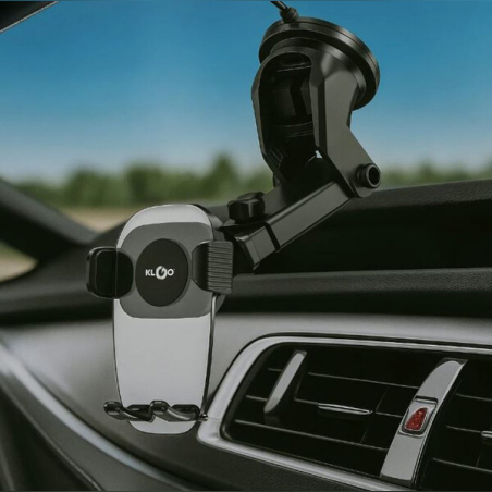 Вакуум стойка за телефон за кола – универсален модел