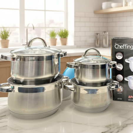 Комплект тенджери Cheffinger 8 части