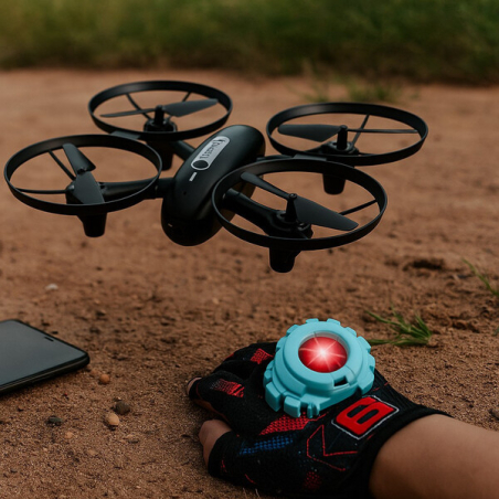 Дрон с жестово управление и Wi-Fi камера – Traces