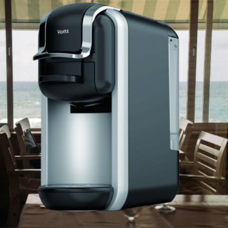 Кафемашина Voltz 8 в 1, 19 бара, 1450W с 5 адаптера