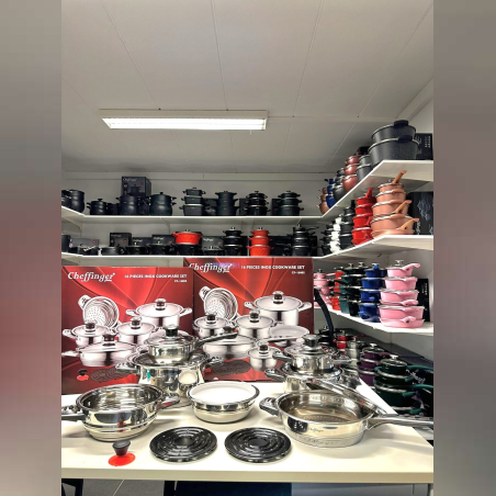 Комплект съдове за готвене Tissolli 16 части Princess – стил и практичност в кухнята