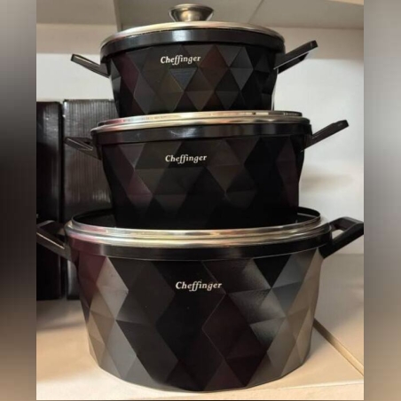 Висококачествен комплект касероли Cheffinger