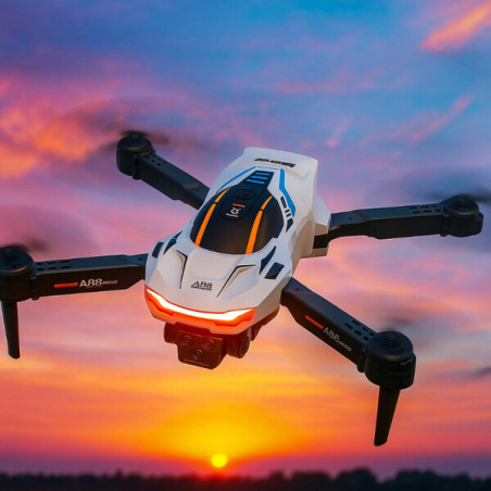 Сгъваем дрон A88 с двойна 1080P камера и интелигентни функции за управление